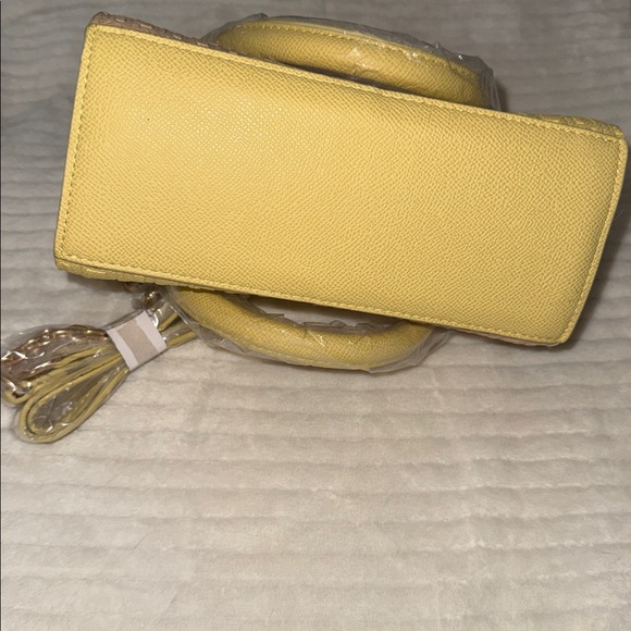 Bebe Two-Tone Blonde Mini Satchel - Picture 8 of 8